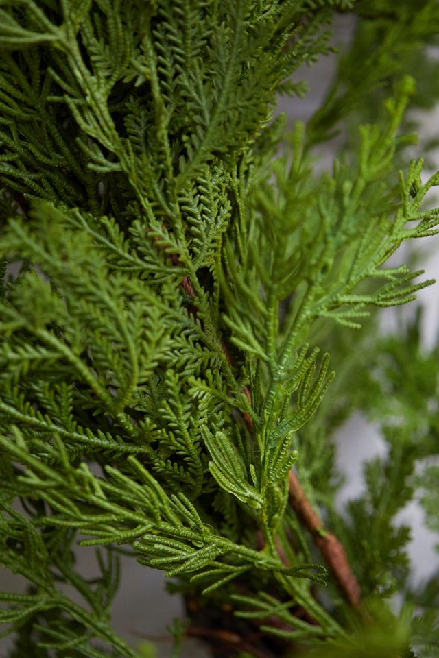 Faux Cedar Wreath #4