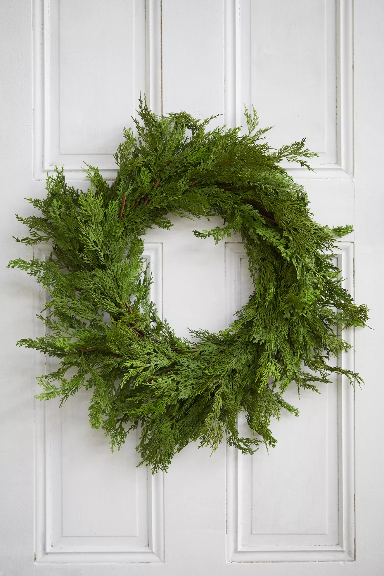 Terrain Faux Cedar Wreath - thumbnail 2