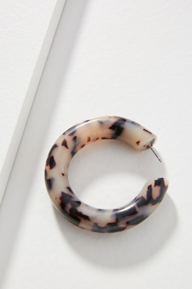 Créoles en résine Merryn #1