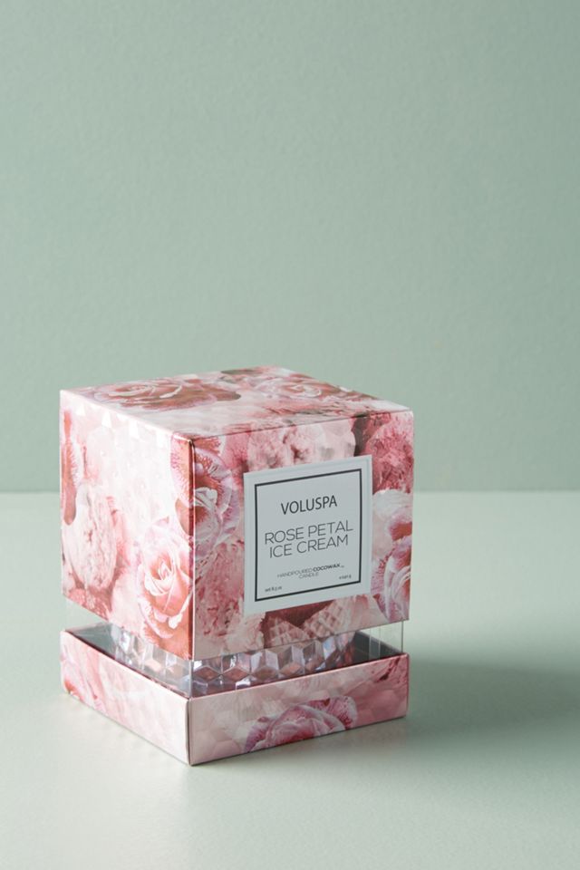 Voluspa Rose Cloche Candle