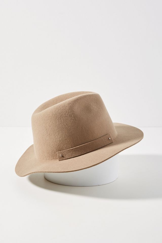 Olive Packable Felt Fedora #2