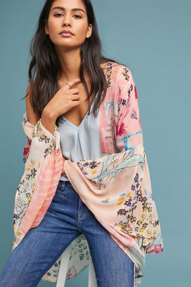 Elina Ruffled Kimono #1