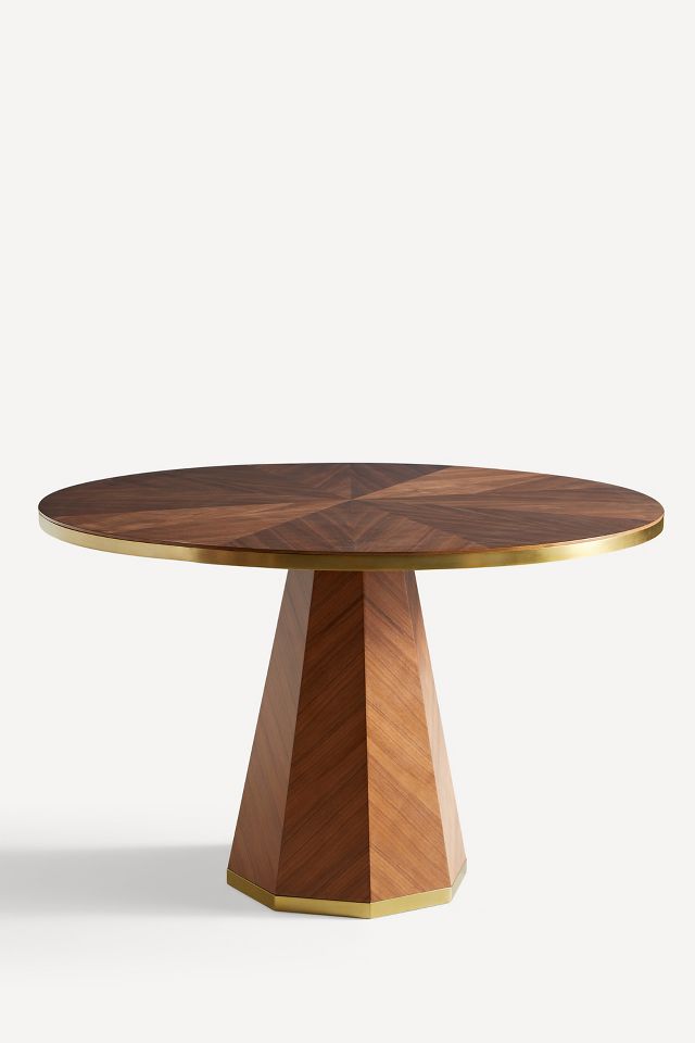 Anthropologie round 2024 dining table