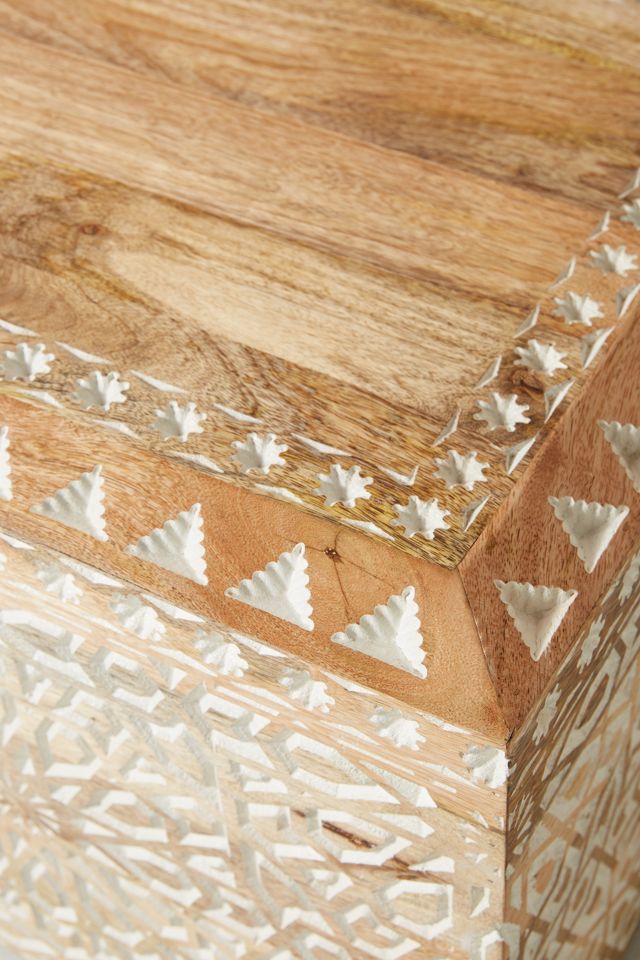 Handcarved Albaron Rectangular Coffee Table #1