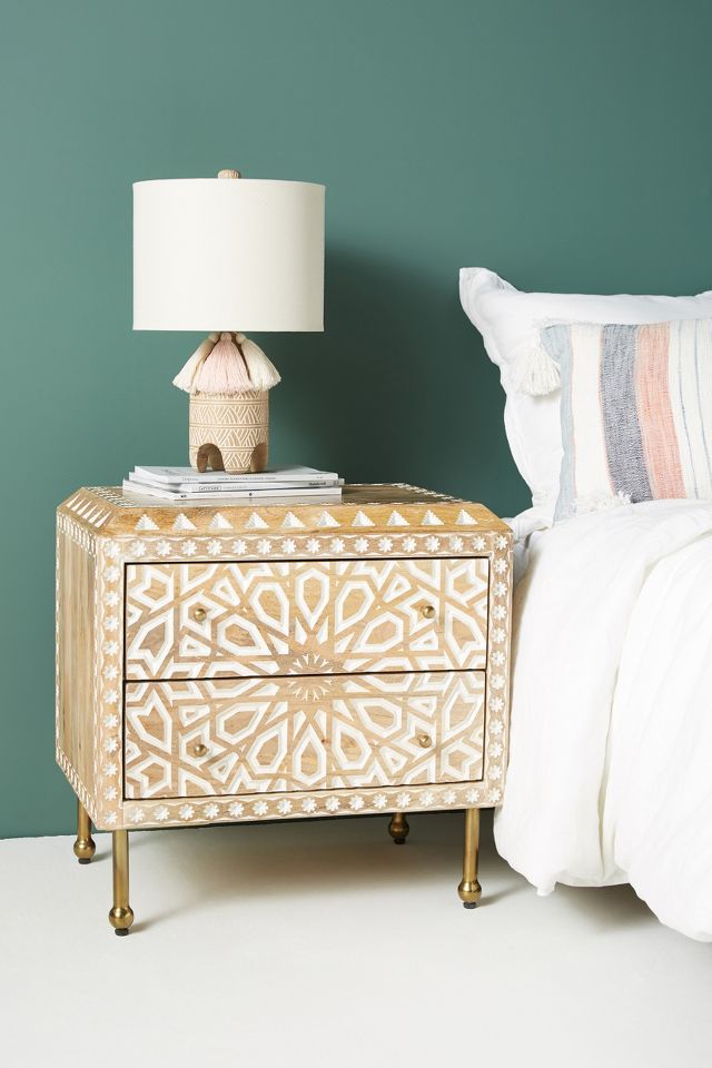 Anthropologie deals bedside table