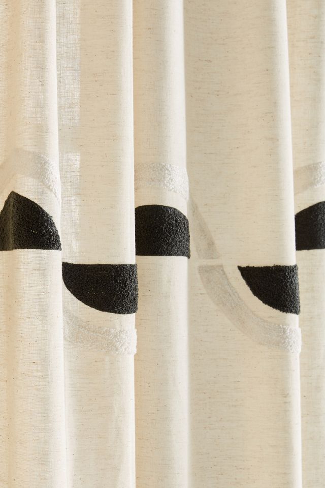 Embroidered Bailey Curtain | AnthroLiving