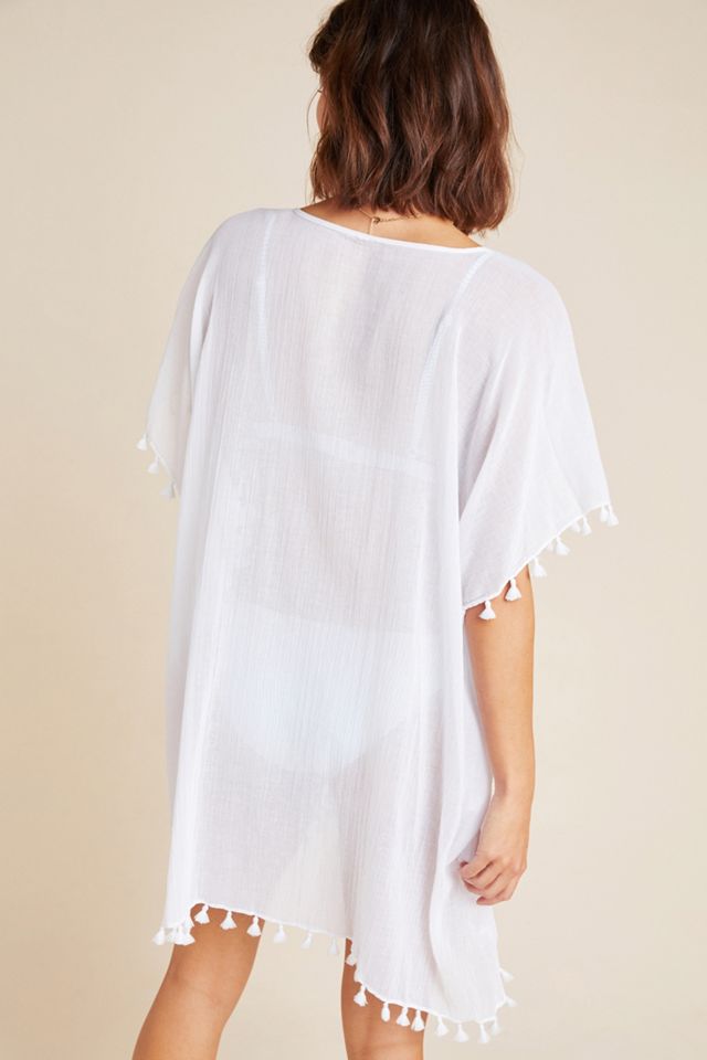 Seafolly Tassel-Trimmed Caftan #1