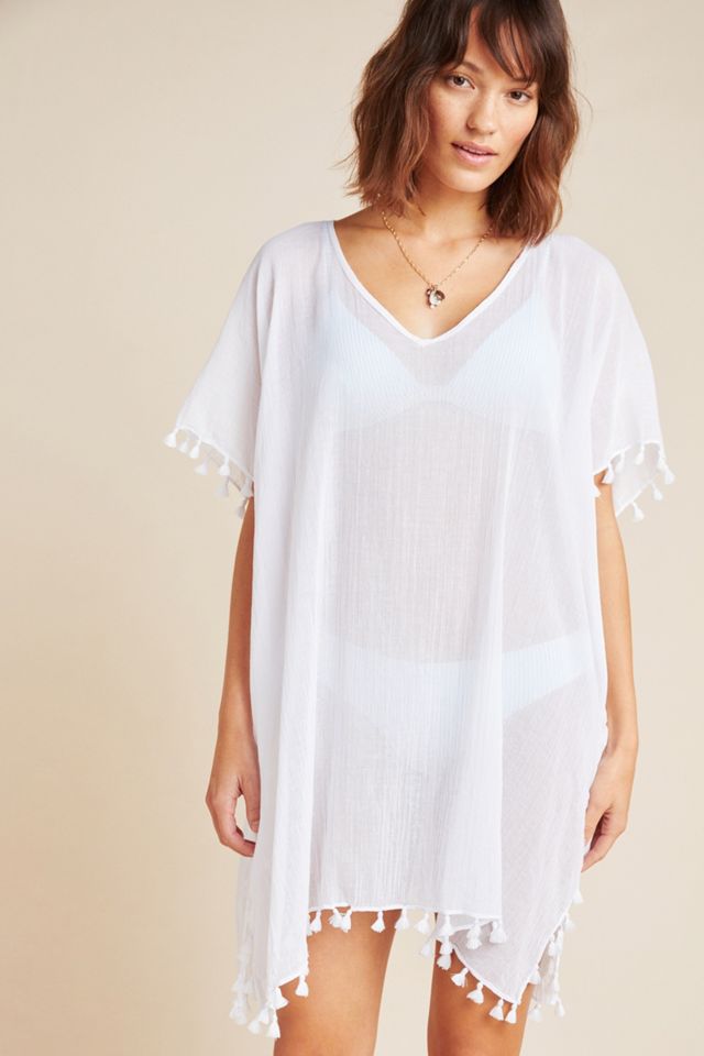Seafolly Tassel-Trimmed Caftan #3