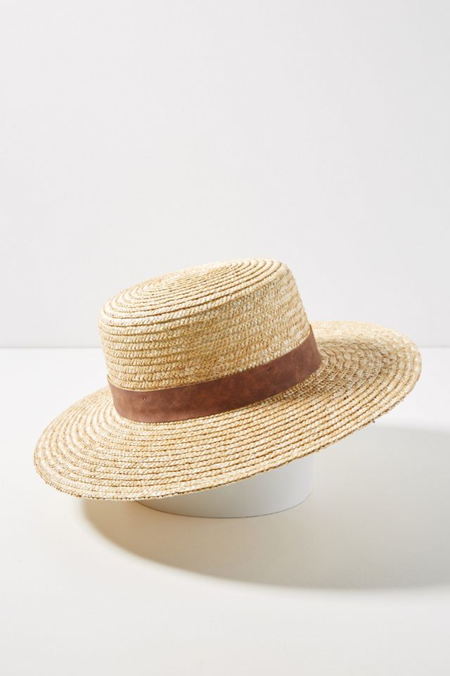 Aubrey Boater Hat | Anthropologie display picture 1