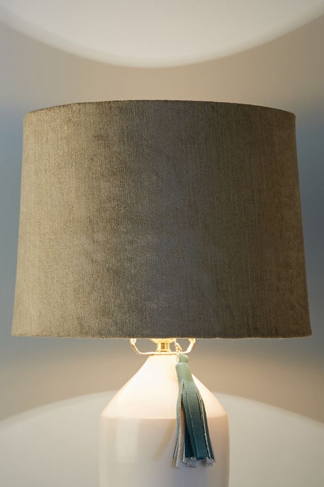Solid Velvet Lamp Shade #1