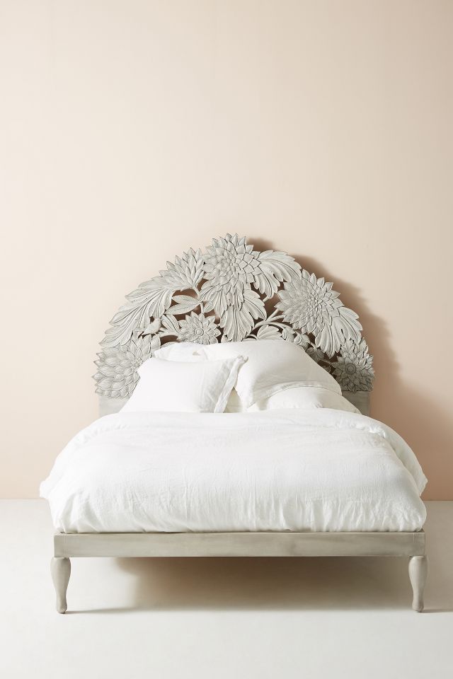 Carved Treescape Bed