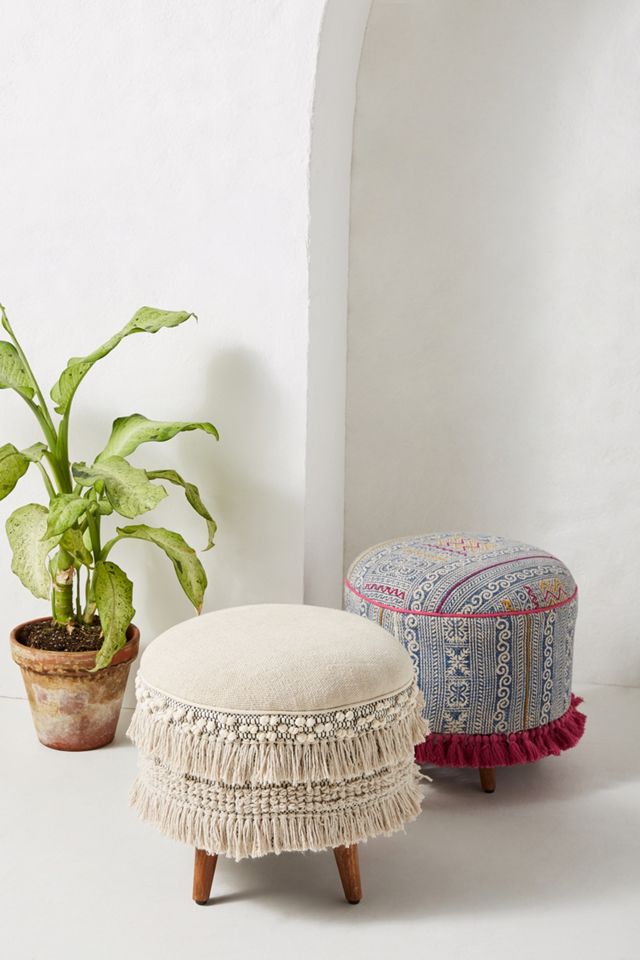 Anthropologie pouffe discount