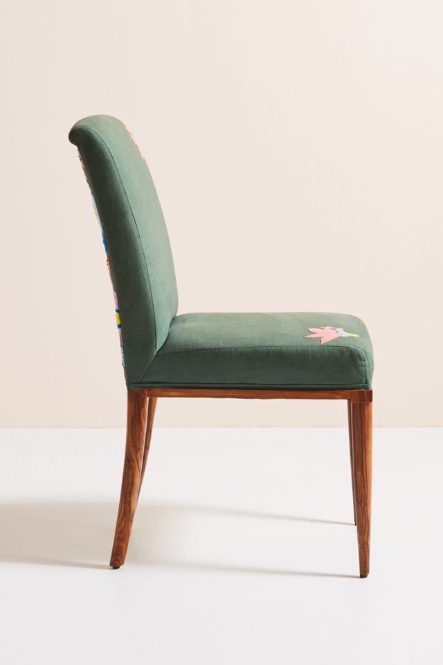 Felted Floral Elza Dining Chair #3