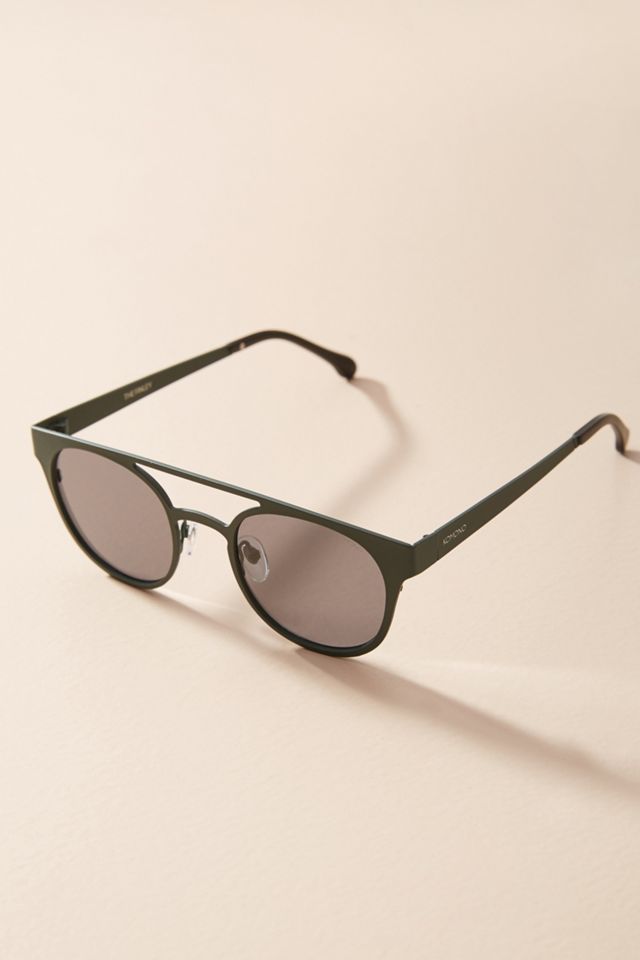 Komono Finch Brow-Bar Sunglasses | Anthropologie display picture 1