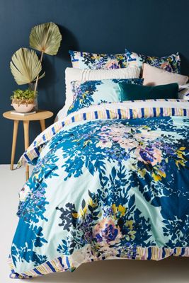 Jeweled Garden Duvet Cover