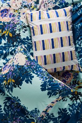 Jeweled Garden Shams, Set of 2