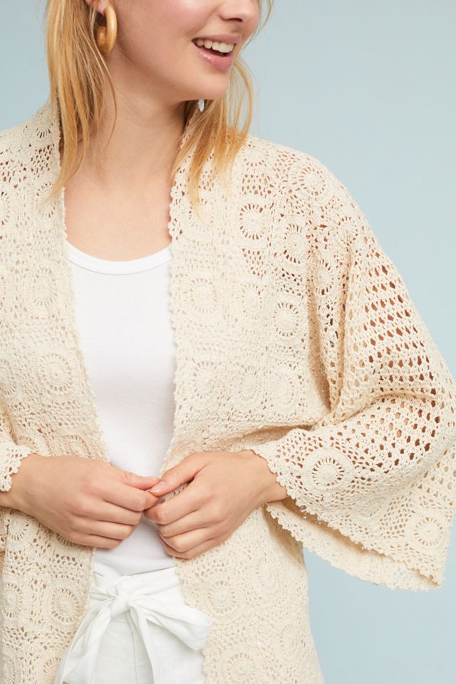 Joan Crocheted Kimono #1