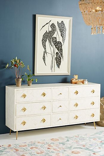 The Optical Inlay Collection, Anthropologie Optical Inlay Dresser