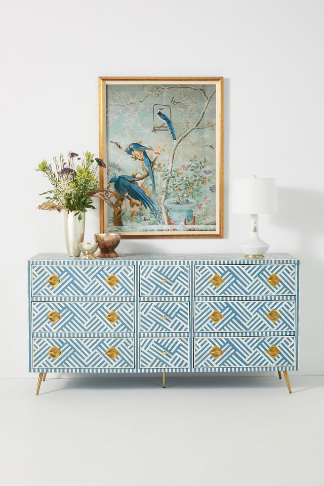 Anthropologie inlay deals dresser