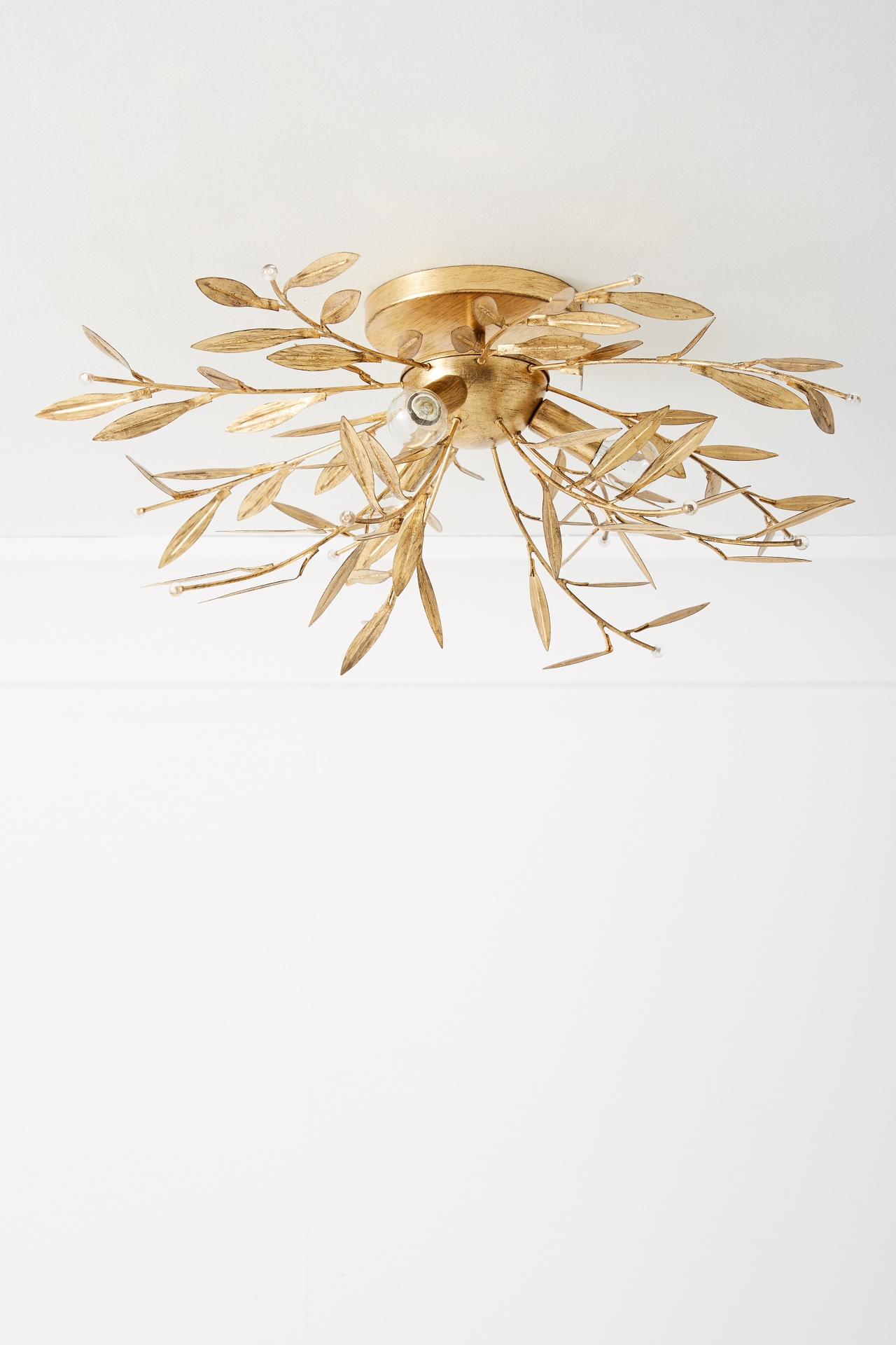 Willow Leaf Semi-Flush Mount