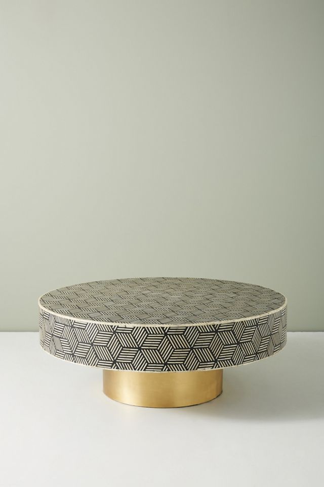 Optical Inlay Coffee Table #1