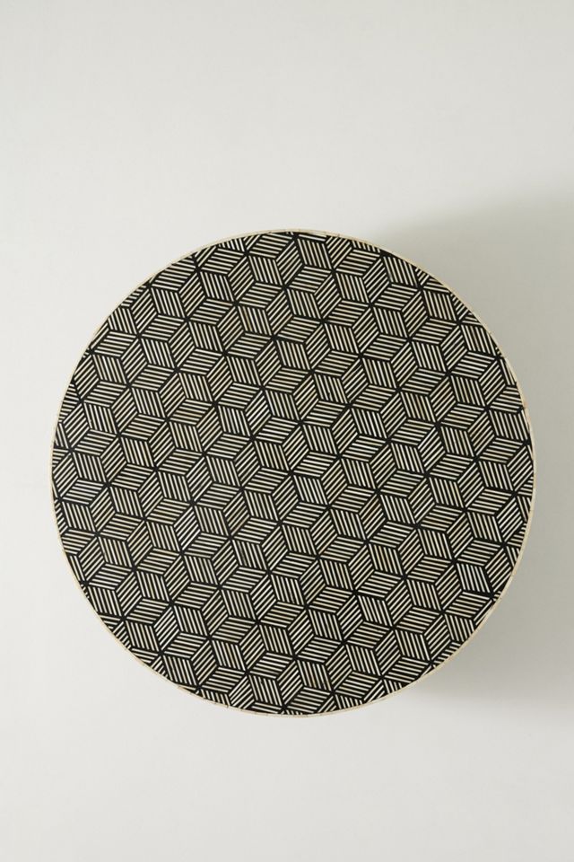 Optical Inlay Coffee Table #3