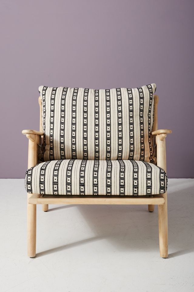 Tapestry Cane Chair #1