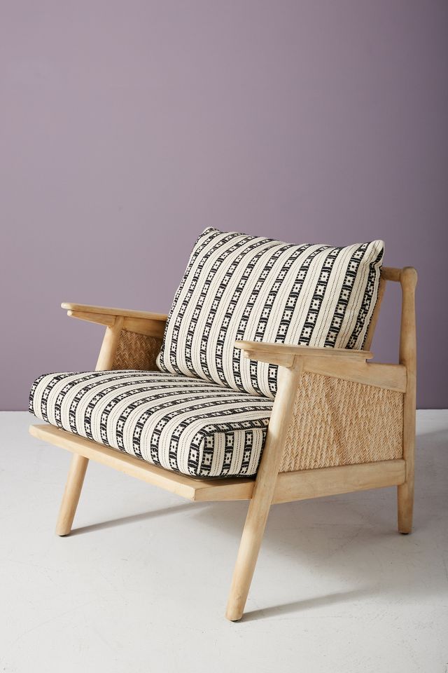 Tapestry Cane Chair