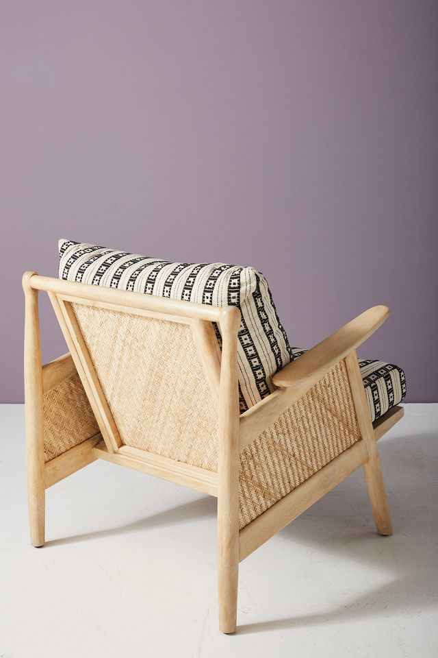 Tapestry Cane Chair