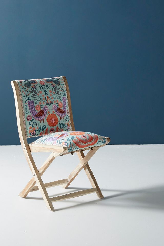 Anthropologie-inspired Folding Chair Cushions