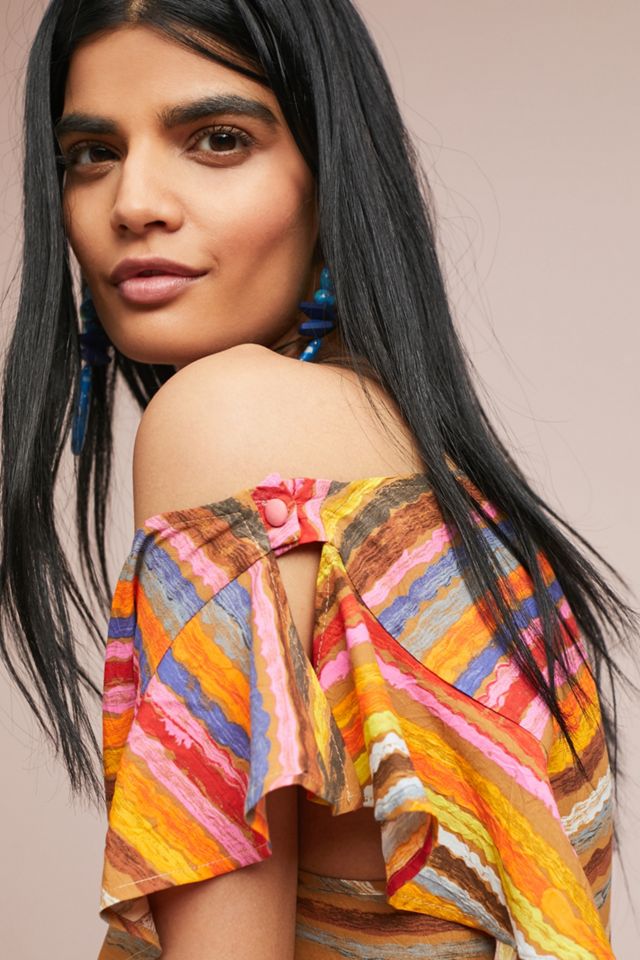 Carnival Striped Romper #2