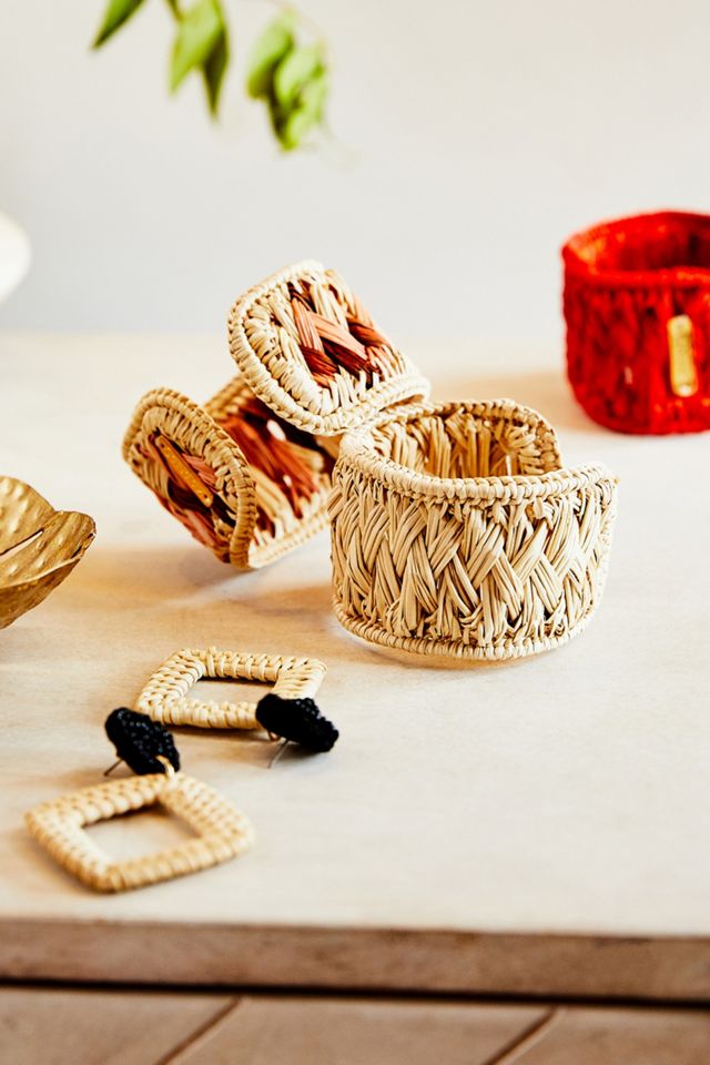 Greenport Wicker Drop Earrings #2