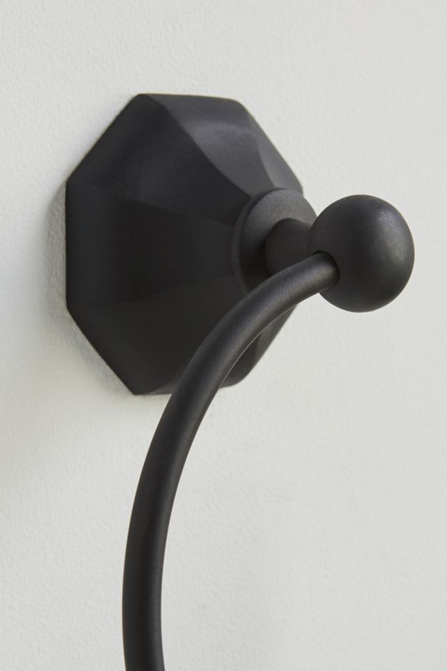 Faceted Towel Ring #1