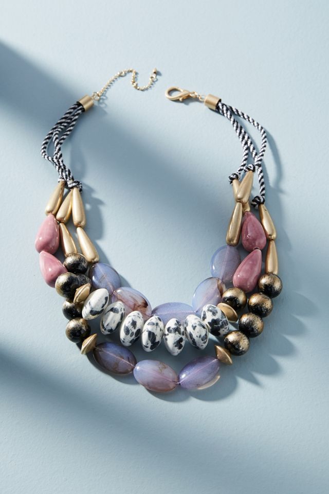 Violetta Bib Necklace