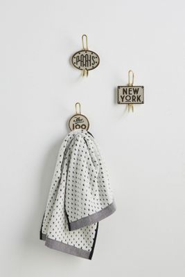 The Bistro Tile Stoneware Hook