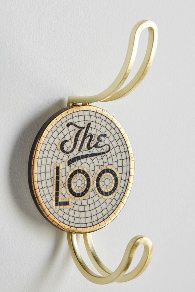 The Bistro Tile Stoneware Hook #1