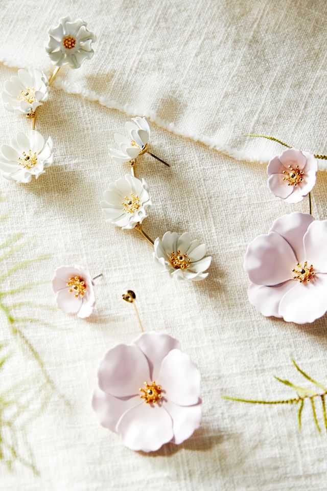 Ditzy Daisy Drop Earrings #2