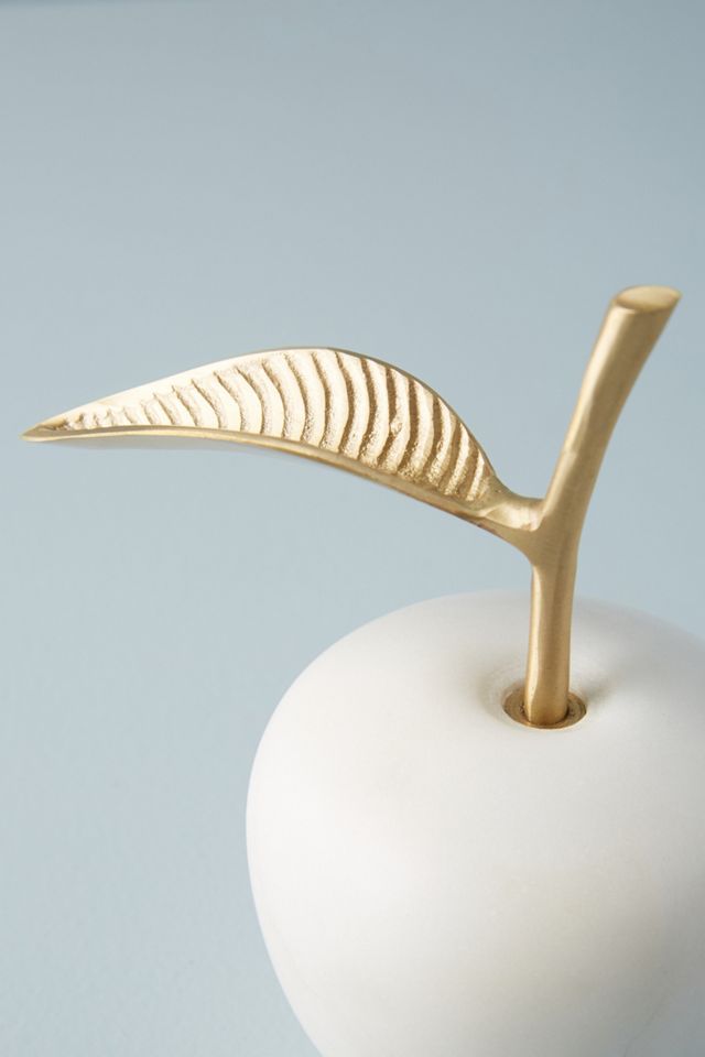 Marble Fruit Decorative Object #3
