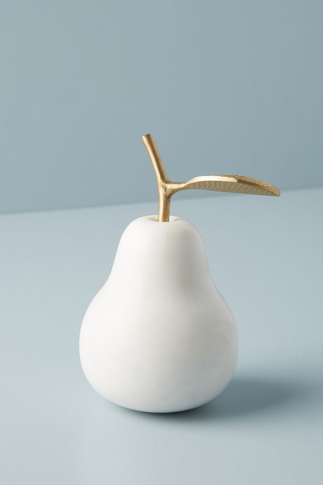 Marble Fruit Decorative Object | Anthropologie