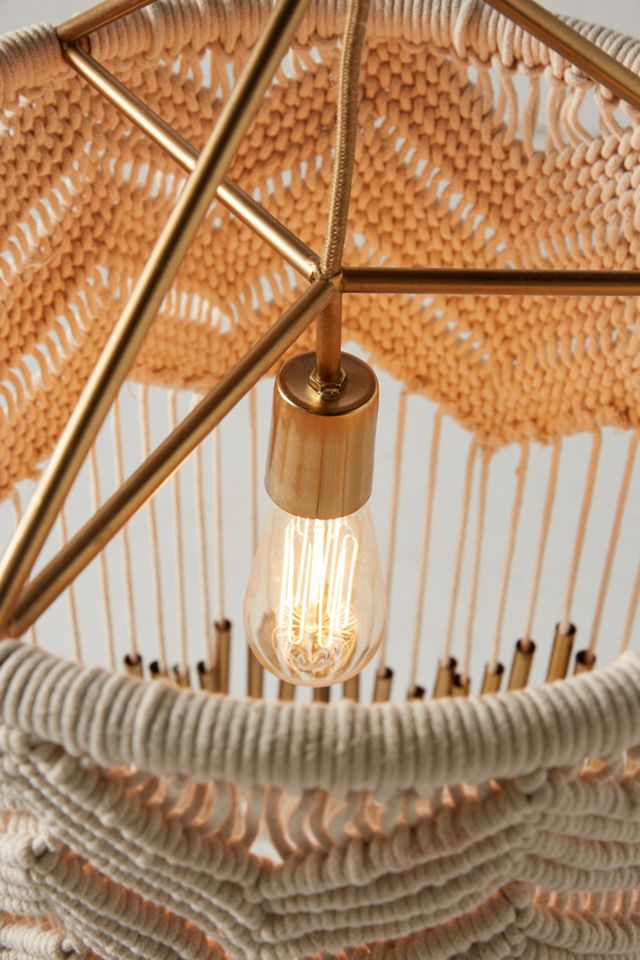 Lana Macrame Pendant #2