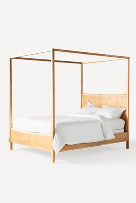 Prana Live-Edge Canopy Bed