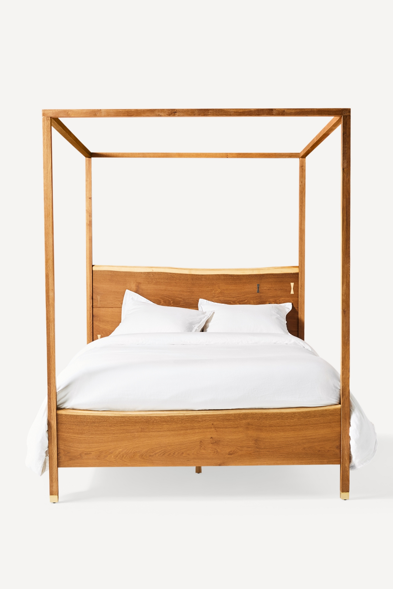 Prana Live-Edge Canopy Bed