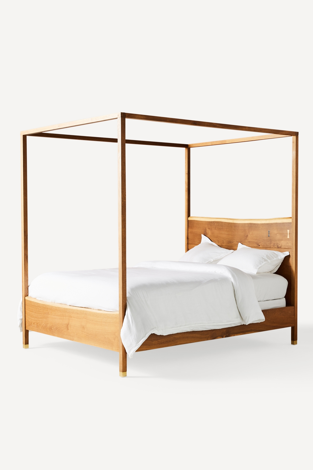 Prana Live-Edge Canopy Bed