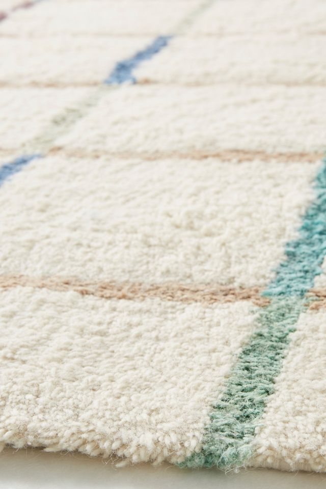 SUNO for Anthropologie Jute Grid Rug #2