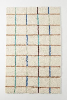 SUNO for Anthropologie Jute Grid Rug