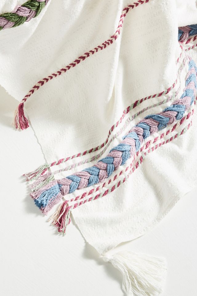 Braided Marcia Throw Blanket #1