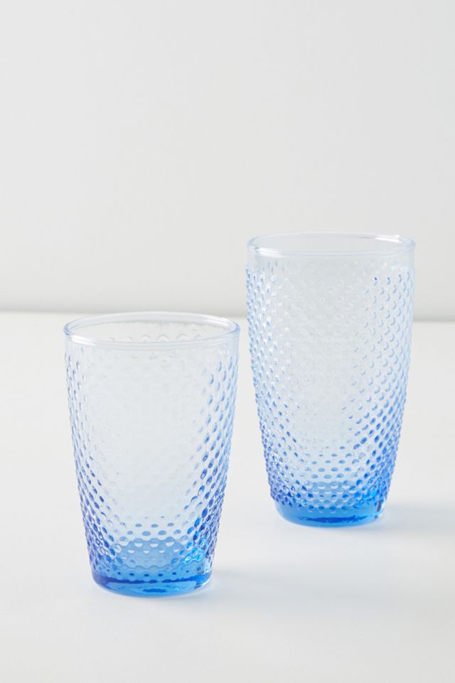 Set of 4 Gather Pebbled Juice Glasses #3