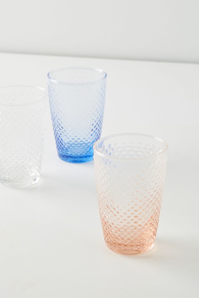 Set of 4 Gather Pebbled Juice Glasses #4
