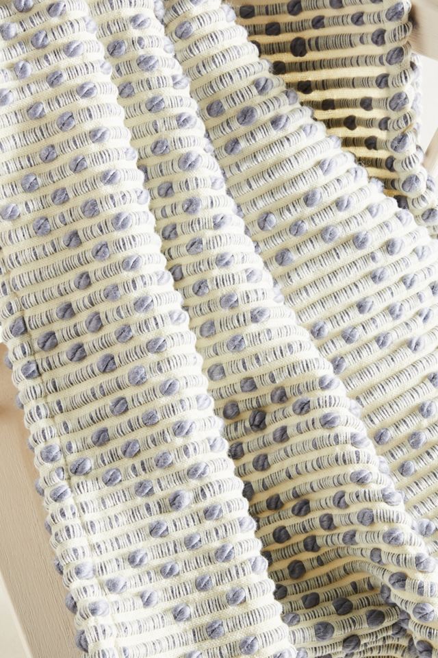 Textured Bobble Throw Blanket #1