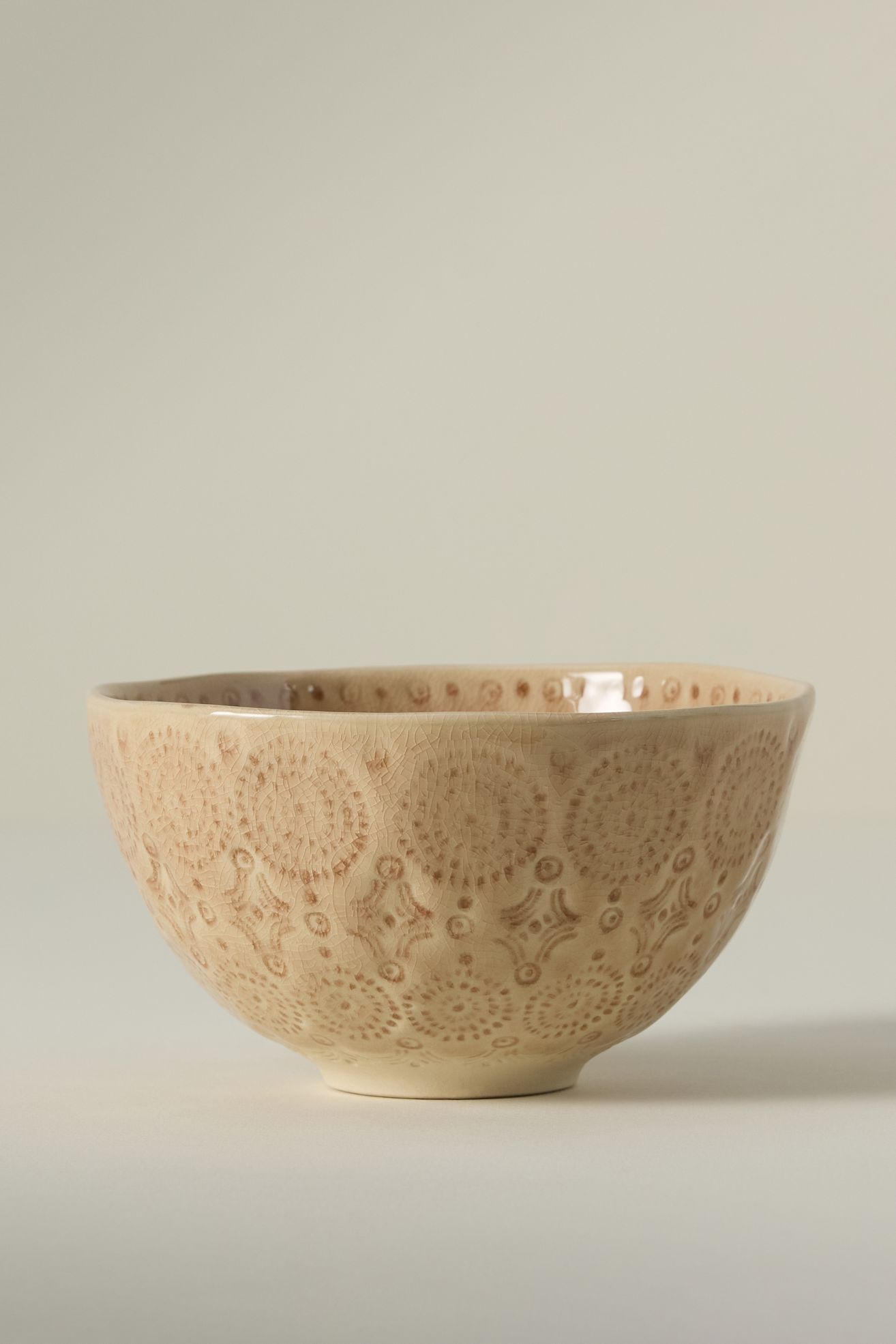 Old Havana Cereal Bowls, Set of 4 - Beige, Set Of 4